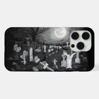 Nachts am Friedhof - Engel mit dem Teufel