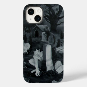 Nachts am Friedhof - Teufel Case-Mate iPhone 14 Hülle