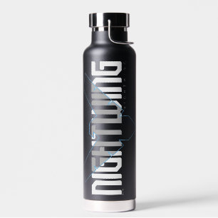 Nachts Hi-Tech-Name Graphic Trinkflasche