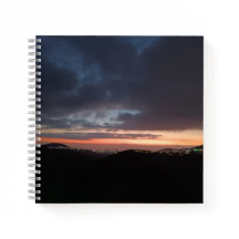 Nachts Himmel ,SpiralNotebook