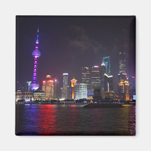 Nachts in Shanghai Magnet