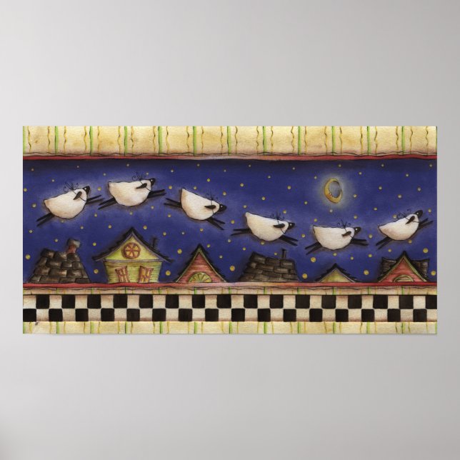 Nachtschaf - Poster (Vorne)