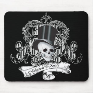 Nachtschatten Gesellschaft (Dunkle Farben) Mousepad