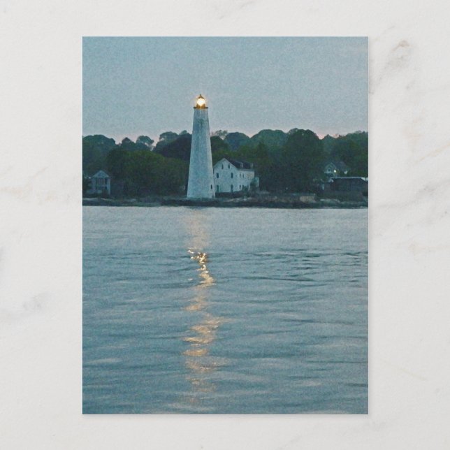 Nachtschau Postkarte (Vorderseite)