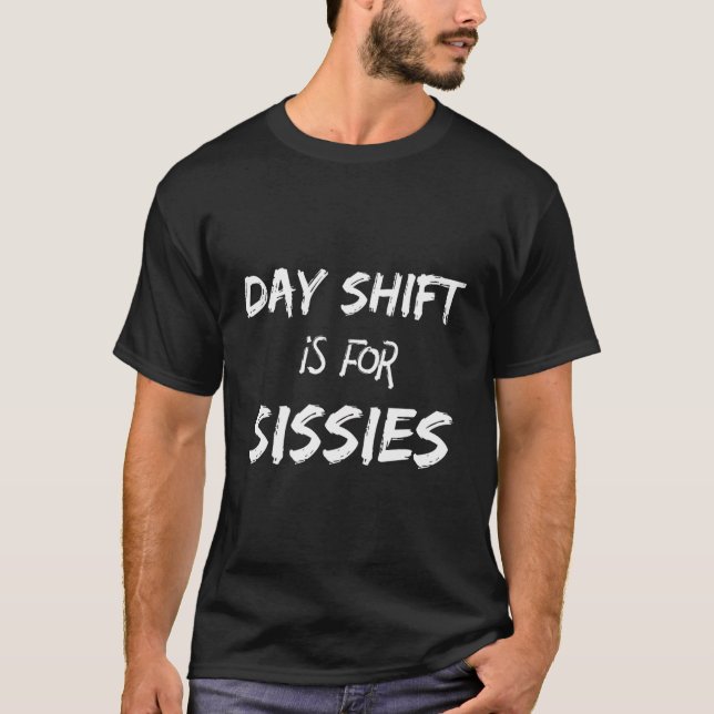 Nachtschicht-Arbeiter verschenken Funny Midnight S T-Shirt (Vorderseite)