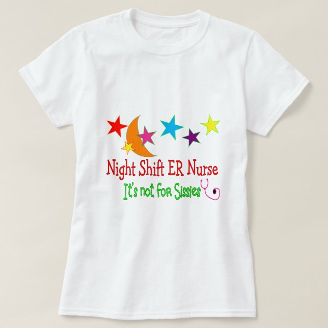 Nachtschicht ER-KRANKENSCHWESTER "es ist nicht für T-Shirt (Design vorne)