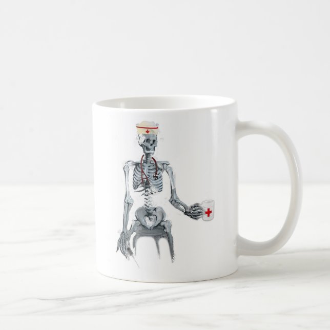 Nachtschicht-Krankenschwester-Tasse Kaffeetasse (Rechts)
