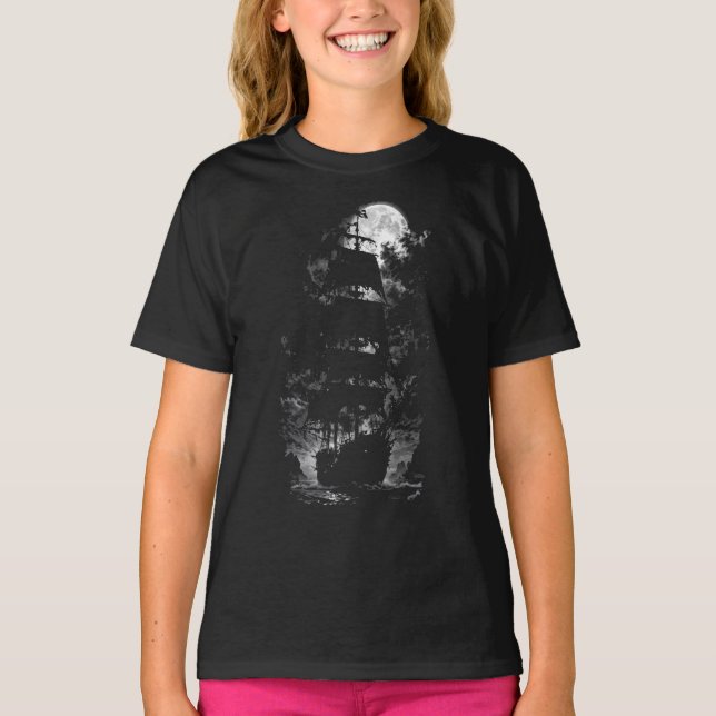 Nachtschiff T-Shirt (Vorderseite)