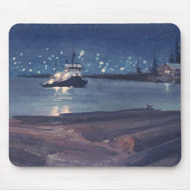 NACHTschlepper durch SHARON SHARPE Mousepad (Vorne)