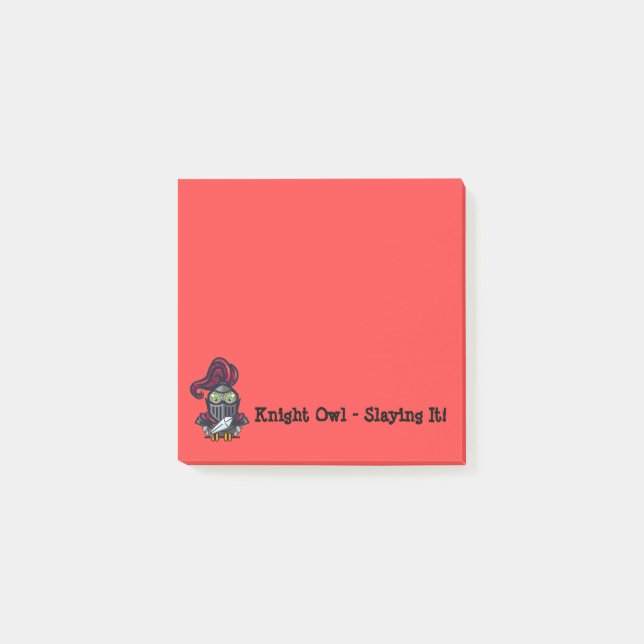 Nachtschwärmer auf dem Ritterrüstplatz Post-it Klebezettel (Vorderseite)