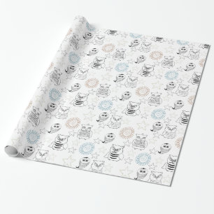 Nachtschwärmer Geschenkpapier