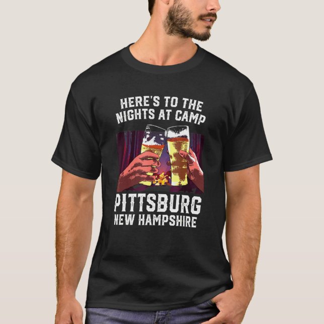 Nachtschwärmer im Camp Pittsburgh Camping T-Shirt (Vorderseite)