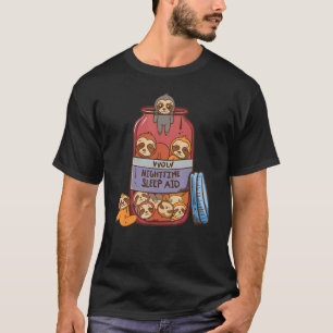 Nachtschwärmer-Schlaf T-Shirt