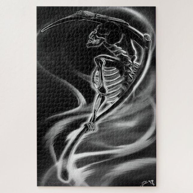 Nachtschwärmer Sensenmann Puzzle (Vertikal)