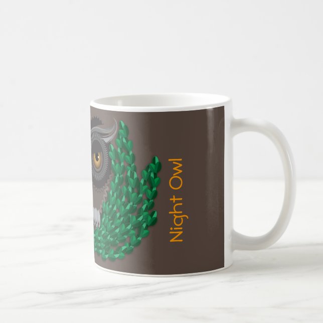 Nachtschwärmer-Tasse Kaffeetasse (Rechts)