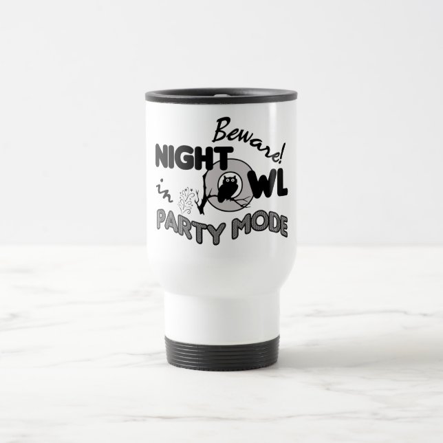 Nachtschwärmer-Tasse Reisebecher (Mittel)