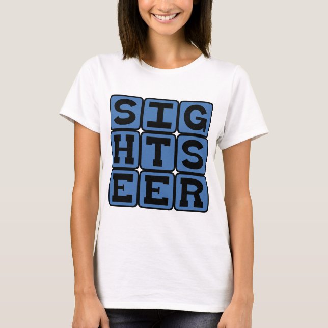 Nachtschwärmer, Tourist T-Shirt (Vorderseite)