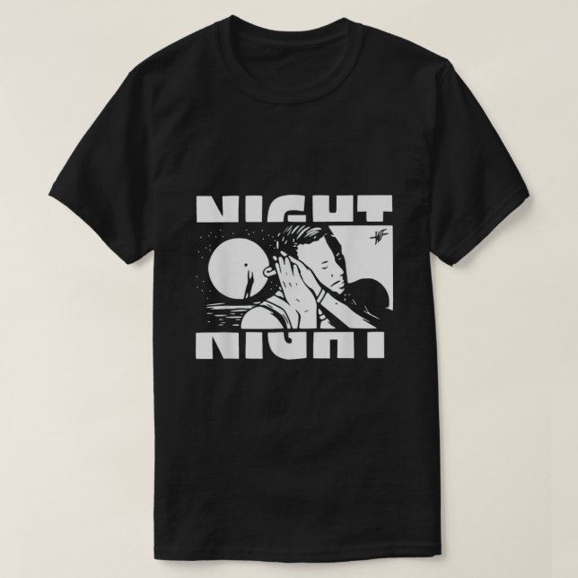 Nachtschwärmerei T-Shirt (Design vorne)