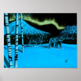 Nachtschwärmerin Poster