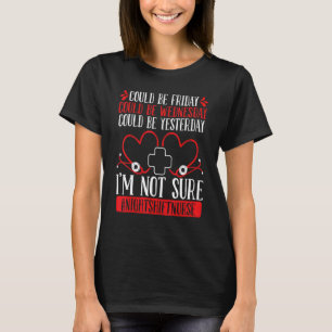 Nachtschwester Anerkennung RN CNA Pflege Esse T-Shirt