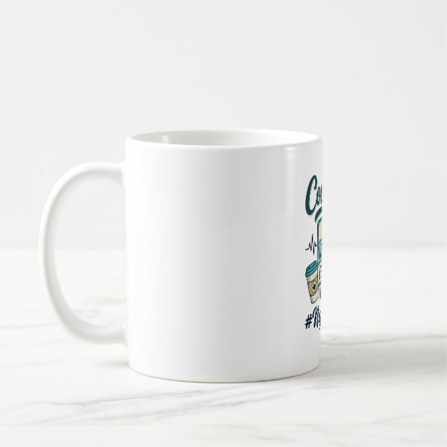 Nachtschwester Lustig Könnte Freitag Vektor Des Kaffeetasse (Links)