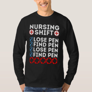 Nachtschwester Tag Zitat Pflegwoche Wechselnd T-Shirt