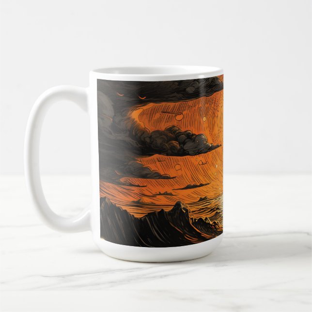Nachtsegeln Kaffeetasse (Links)