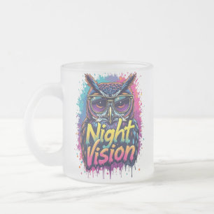 Nachtsichtschale Mattglastasse