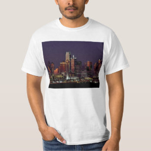 NachtSkyline Dallas, Texas T-Shirt