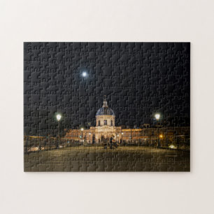 Nachtspaziergänge auf Pont des Arts - Paris Puzzle