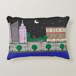 Nachtstadt Dekokissen
