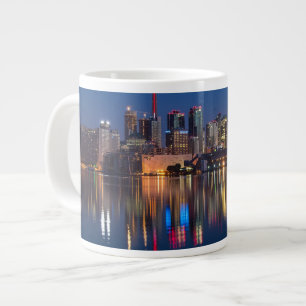 Nachtstadt Toronto Kanada Jumbo-Tasse