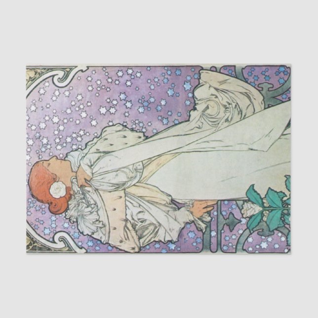 Nachtsterne Seidenpapier (Vorderseite)