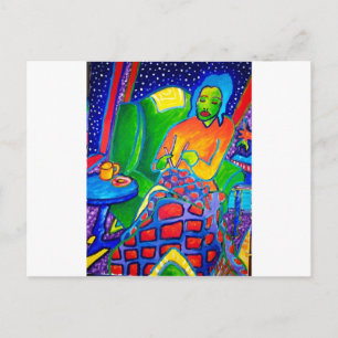 Nachtstich von Piliero Postkarte