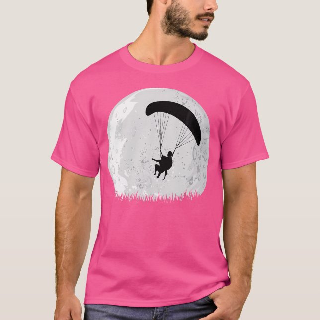 Nachttauchparagliding T-Shirt (Vorderseite)