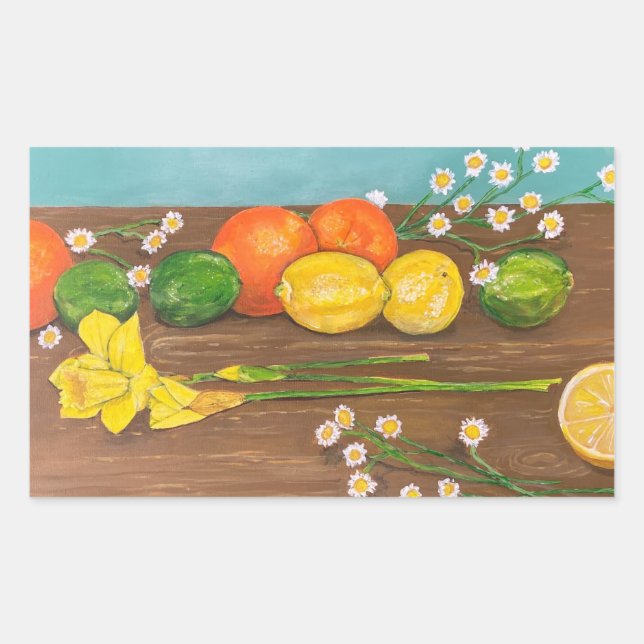 Nachttickerin Rechteckiger Aufkleber (Vorderseite)