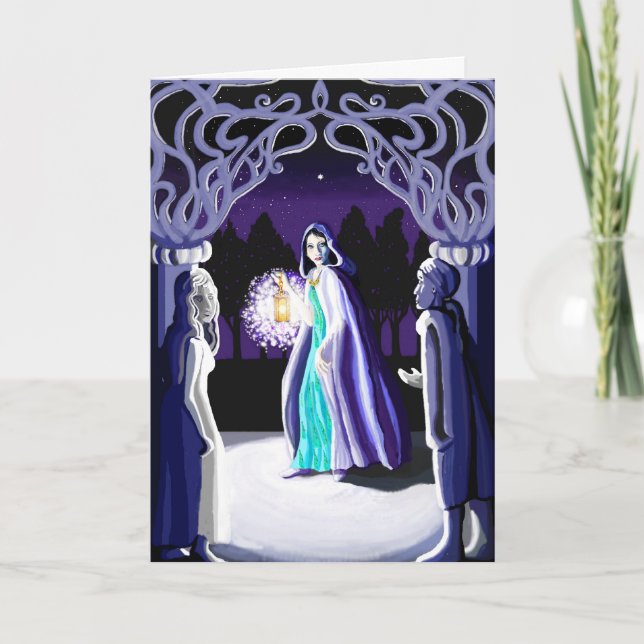 Nachtverlass Karte (Vorderseite)