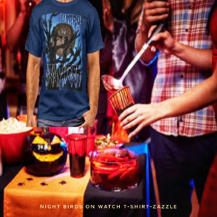 Nachtvögel im Auge T-Shirt