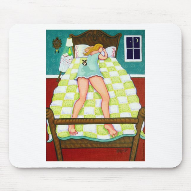 Nachtwache - Chihuahua im Dienst Mousepad (Vorne)