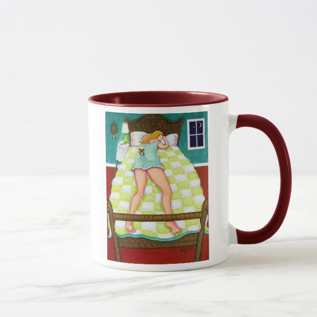 Nachtwache - Chihuahua im Dienst Tasse (Rechts)
