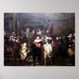 Nachtwache - Rembrandt Poster