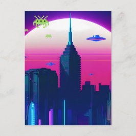 Nachtwache und Vapor Daze Postkarte