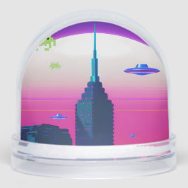 Nachtwache und Vapor Daze Schneekugeln