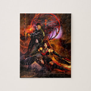 Nachtwache - Wander-Puzzle Puzzle