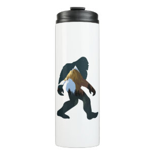 Nachtwald Bigfoot Thermosbecher