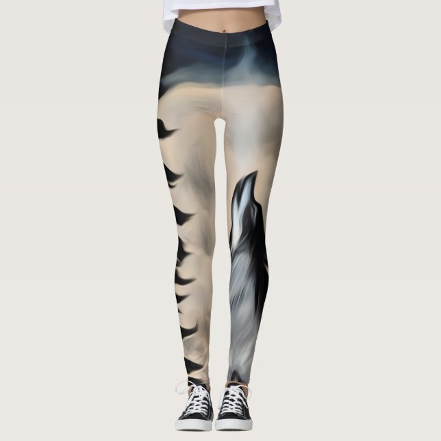 Nachtwald Leggings (Vorderseite)