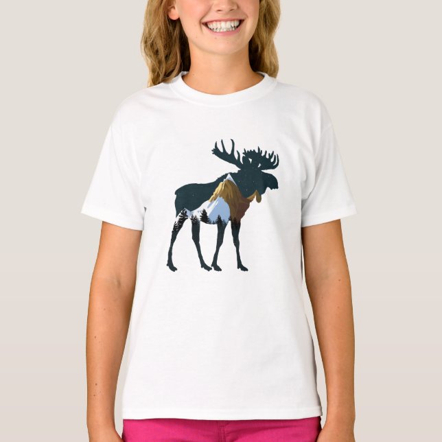 Nachtwaldmoose T-Shirt (Vorderseite)