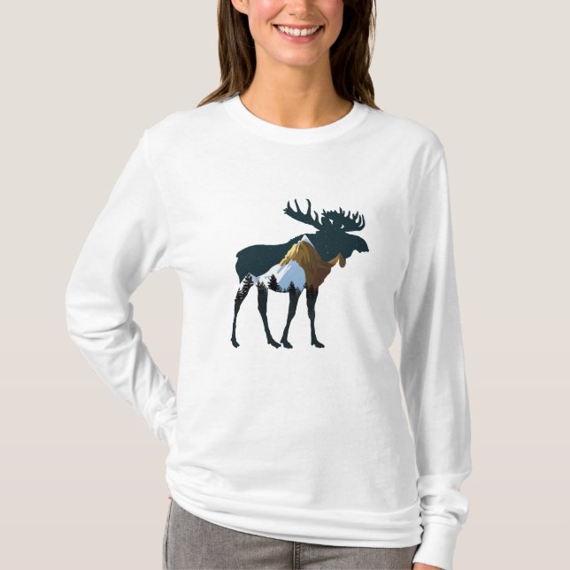 Nachtwaldmoose T-Shirt (Vorderseite)
