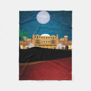Nachtwüste Fleecedecke
