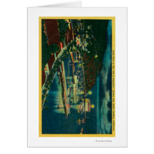 Nachtzeit auf Sankt Catalina an Avalon Bucht